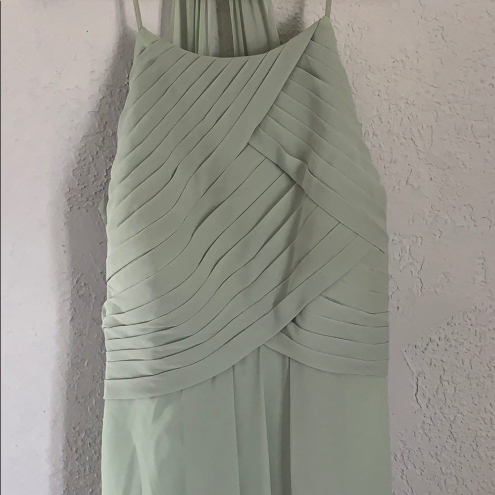 Sage bridesmaid dress